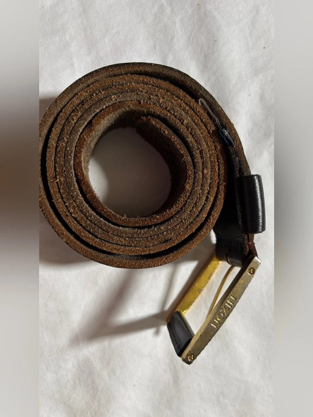 Nixon Star Wars Americana Full Grain Leather Belt Black Size XL 42-46